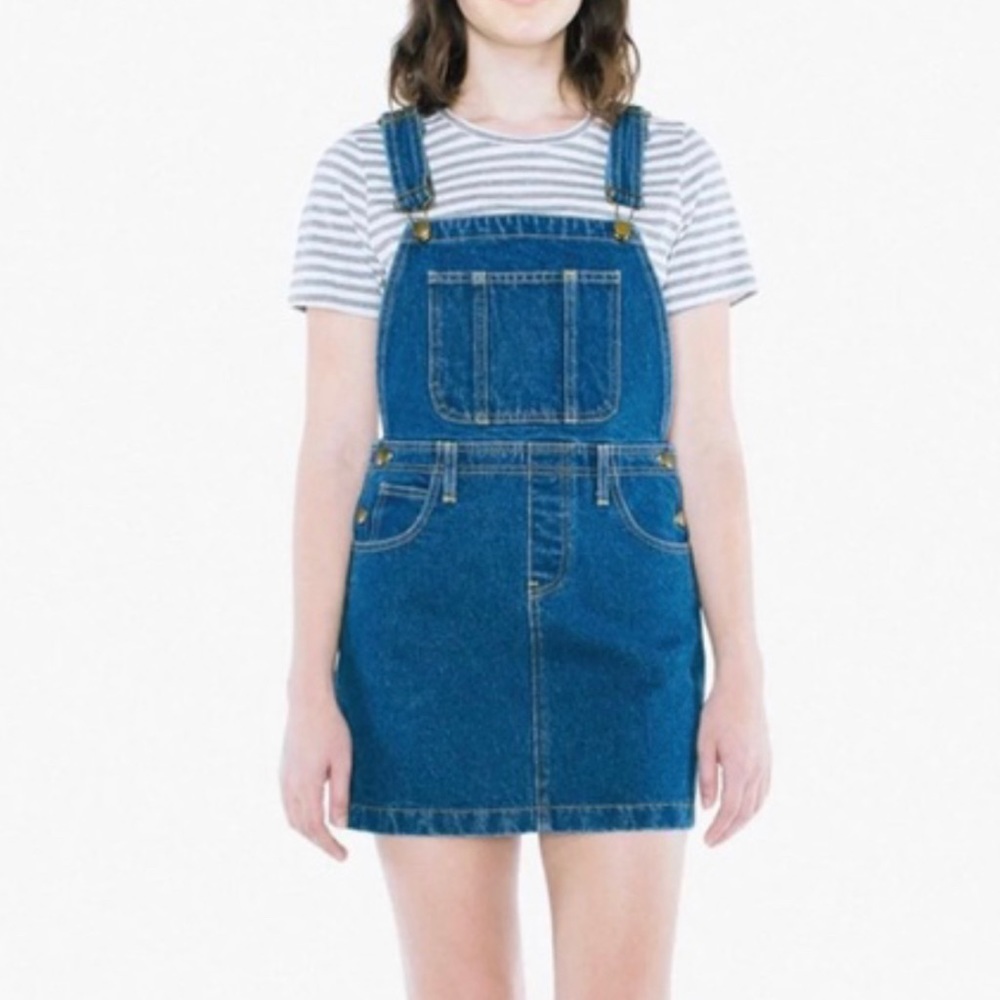Denim Overall Dress